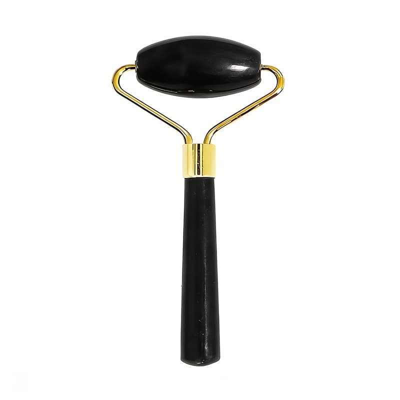 Cross-Border Popular Product: Metal Manual Single-Head Facial Relaxation and Eye Lifting Massager Tool