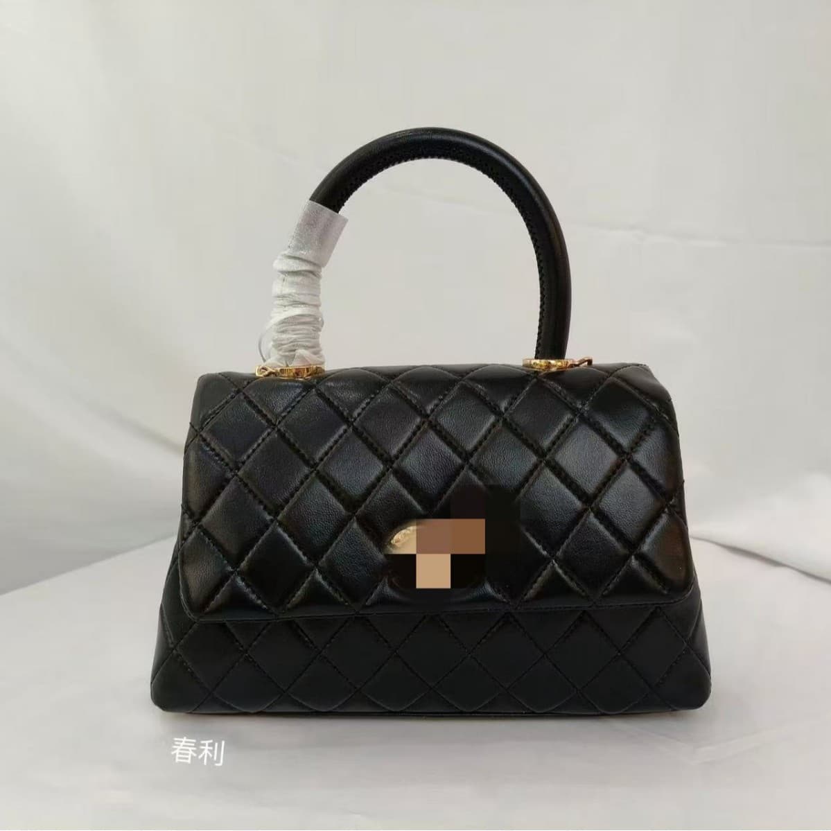 Cross-border handle handbag tote bag small fragrance style women's bag coco diamond quilted chain bag handbag shoulder crossbody