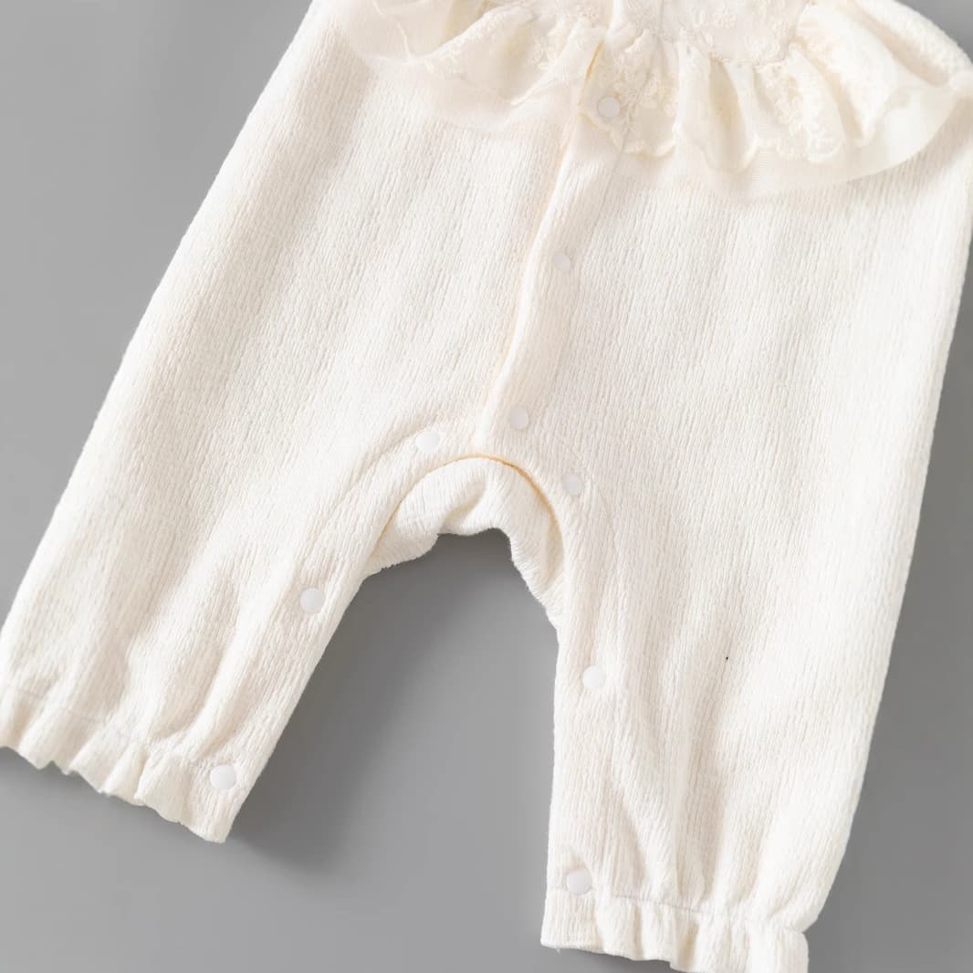 Baby Thermal Fleece Clothing Newborn Kids Autumn Winter Girls Full Moon One-Year-Old Romper Princess Fashion Bodysuit
