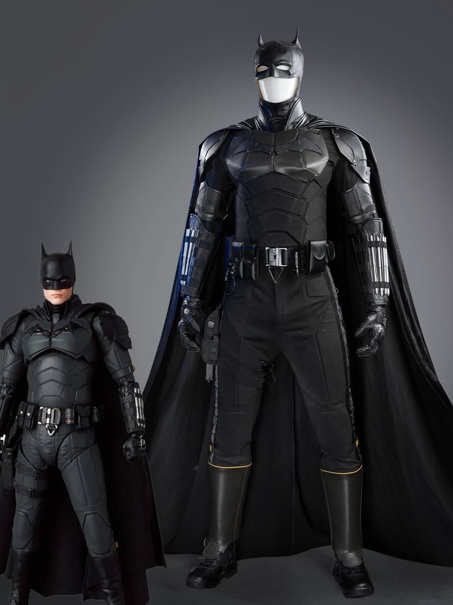 Wanhehui Foreign Trade Movie Batman 2022 Cos Bruce Wayne New Batsuit Cos Costume M2632