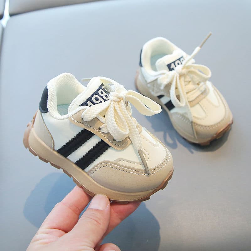 2025 Boys and Girls Baby Walking Shoes 0-1-4 Years Old New Spring Autumn Soft Sole Toddler Sneakers Children