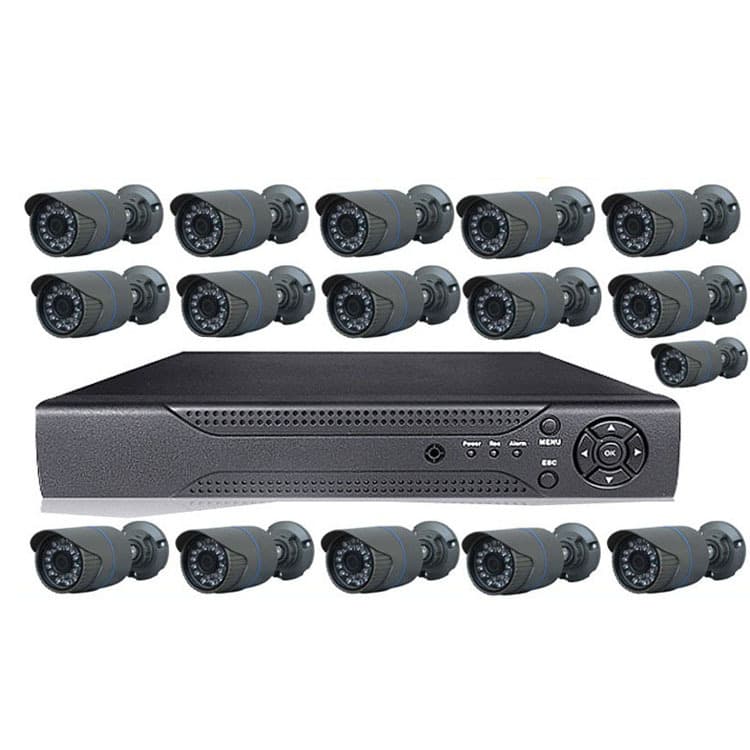 16-Channel Surveillance Kit, 16-Channel AHD CCTV Camera Kit
