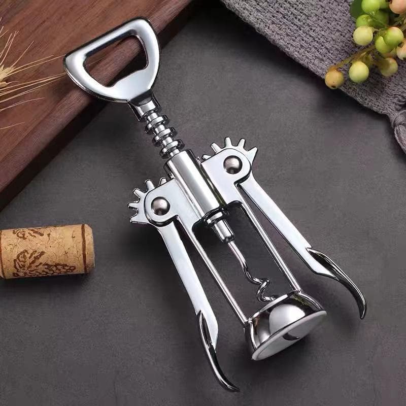 Wine Bottle Opener, Home Zinc Alloy Corkscrew, Multi-Function Red Wine, Beer, Wine Bottle Opener, In Stock