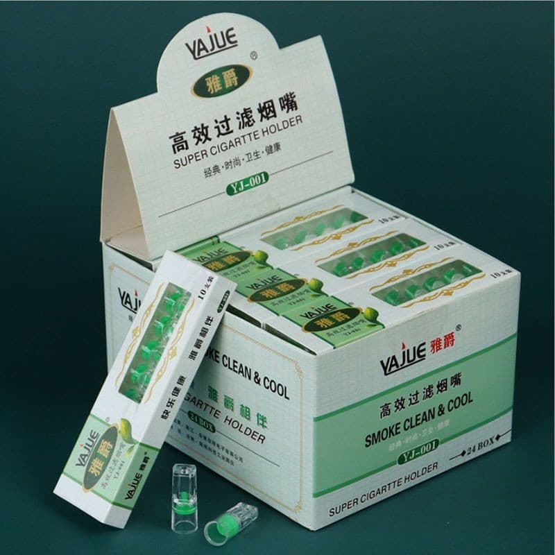 Yajue Cigarette Filter Holder Disposable Filter Tips Men's Health Smoking Accessories Cigarette Filter YJ001