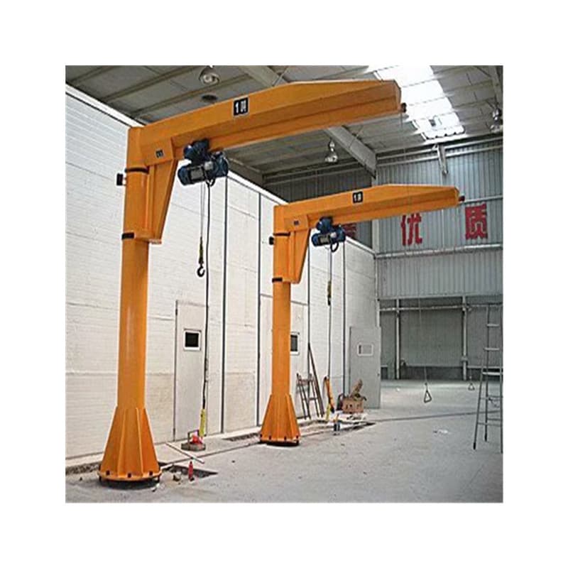 Fixed Column Cantilever Crane BZD Type Slewing Jib Crane 360 Degree Electric Rotation Workshop Factory Lifting Equipment