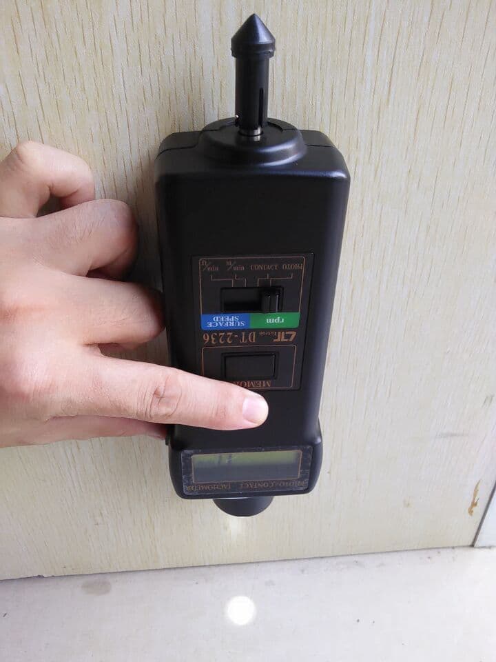 Taiwan Luchang DT-2236 photoelectric tachometer, contact tachometer for electric motors
