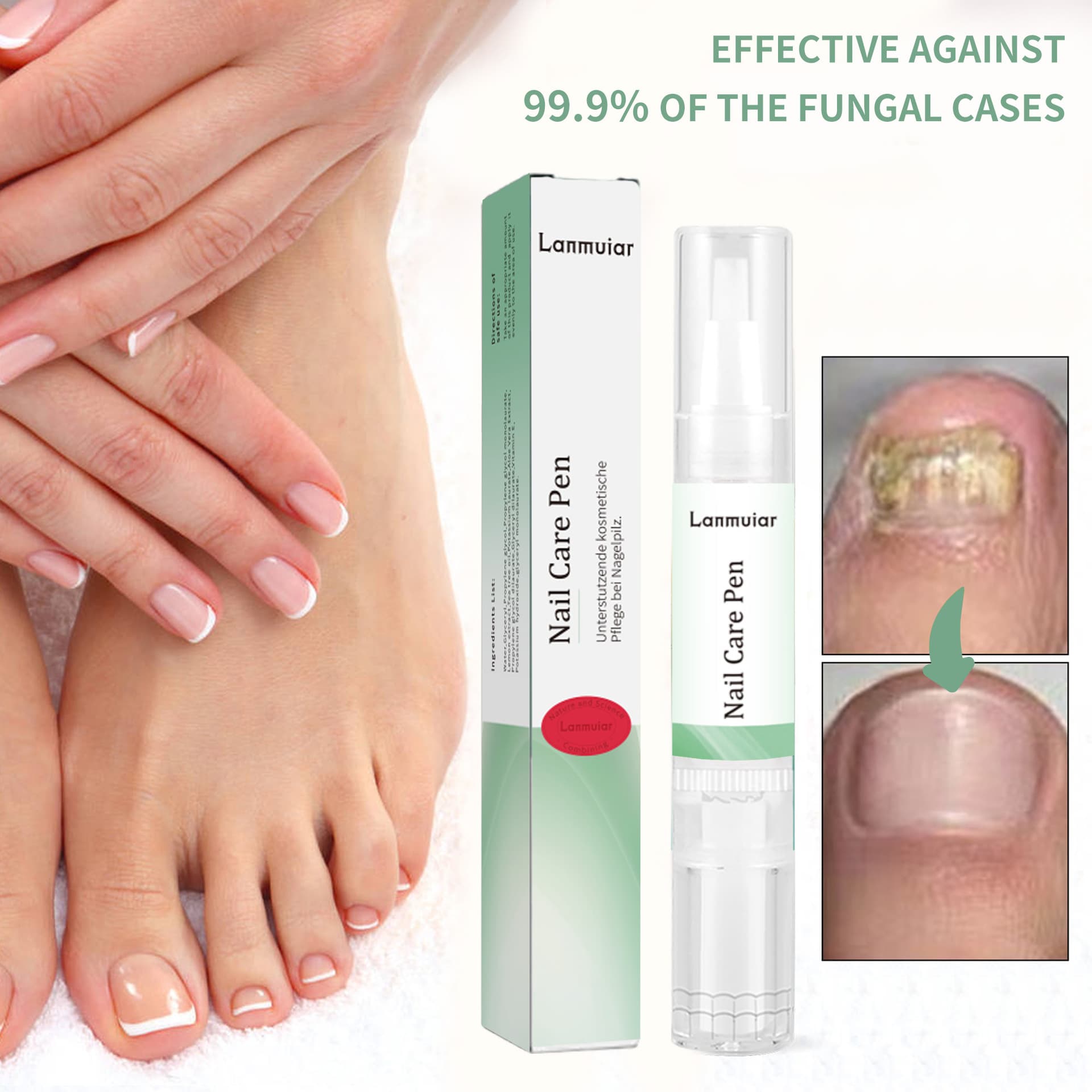 Nail Care Nutritional Pen Hand Foot Softening Edge Protection Liquid Nail Bit Protection Pen for Split Ends And Softening
