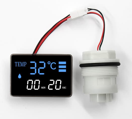 Micro Hydro Generator for Shower Panel with Digital Temperature Display and Water Flow Generator