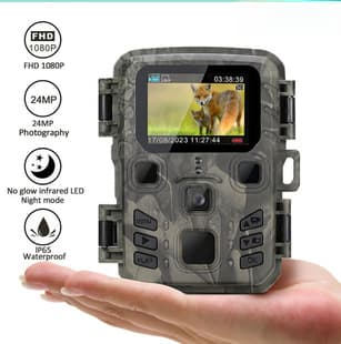 HD Outdoor Forestry Anti-Theft Night Screen Hunting Camera Trail Camera Infrared Tracking Camera
