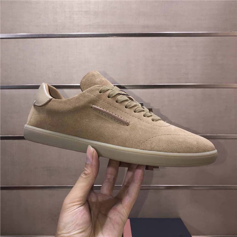 European Station 2026 New Style Men's Shoes Trendy Brand Fashion Casual Shoes Suede Low-Top Skate Shoes High-End Men's Sports Shoes
