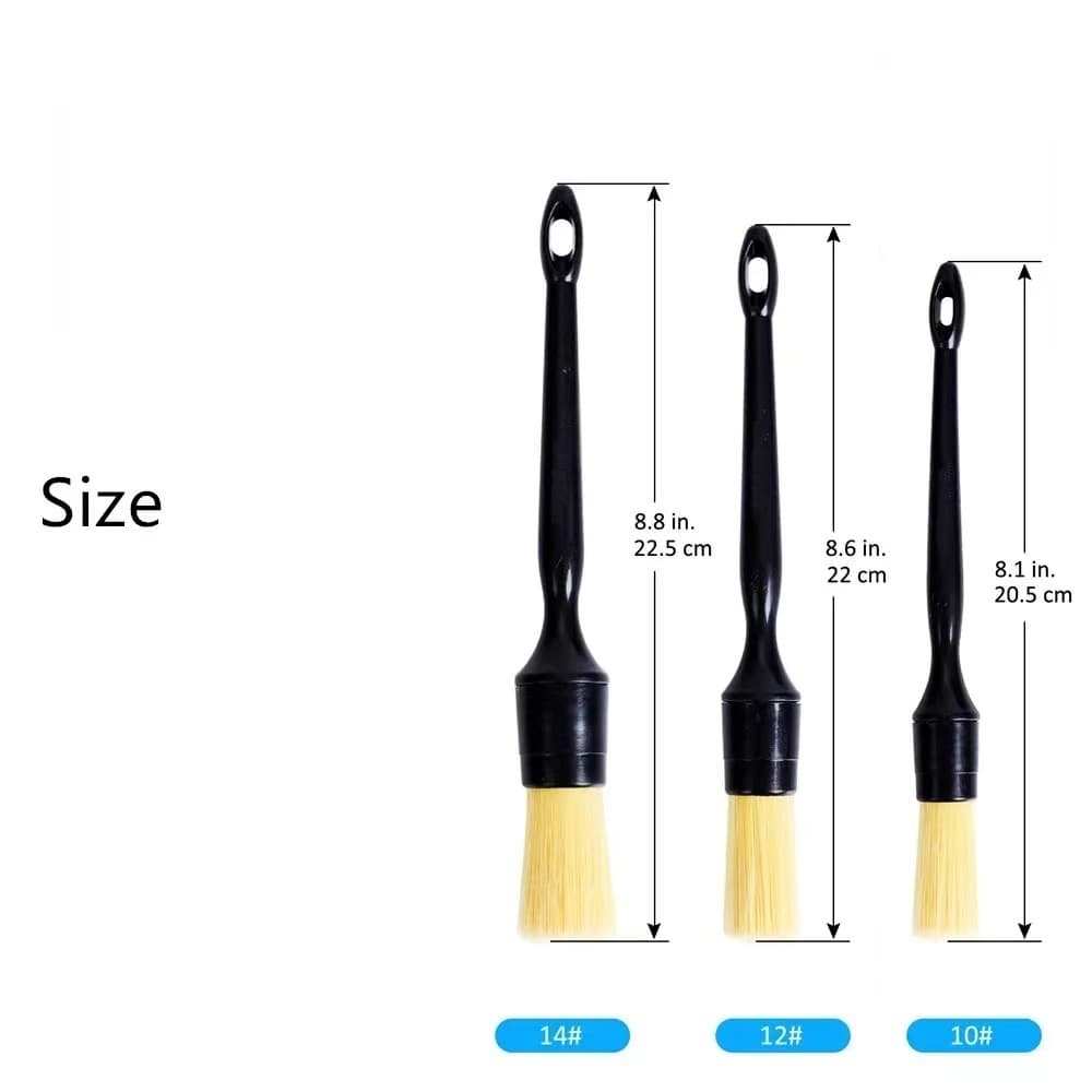 Cross-border Car Detailing Brush Fine Wash Interior Dusting Soft Bristle Air Vent Gap Car Cleaning Brush Tool Pen Brush