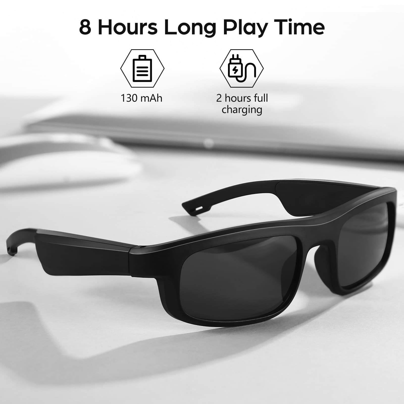 Factory Direct New M8Pro Smart Bluetooth Glasses, Bone Conduction Sunglasses for Cycling, Sports, Music, and Calls