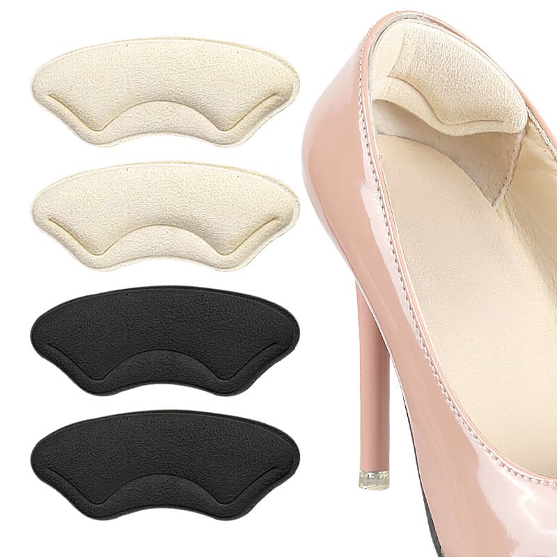 Spot new anti-wear heel sticker heel soft anti-wear anti-fall invisible heel sticker code adjustment half size pad can be applied at will