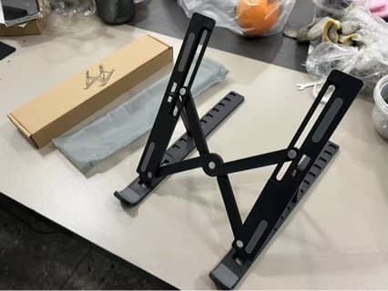 Cute Laptop Stand Desktop Riser Heat Dissipation Foldable Portable Support Stand Adjustable Stable Universal