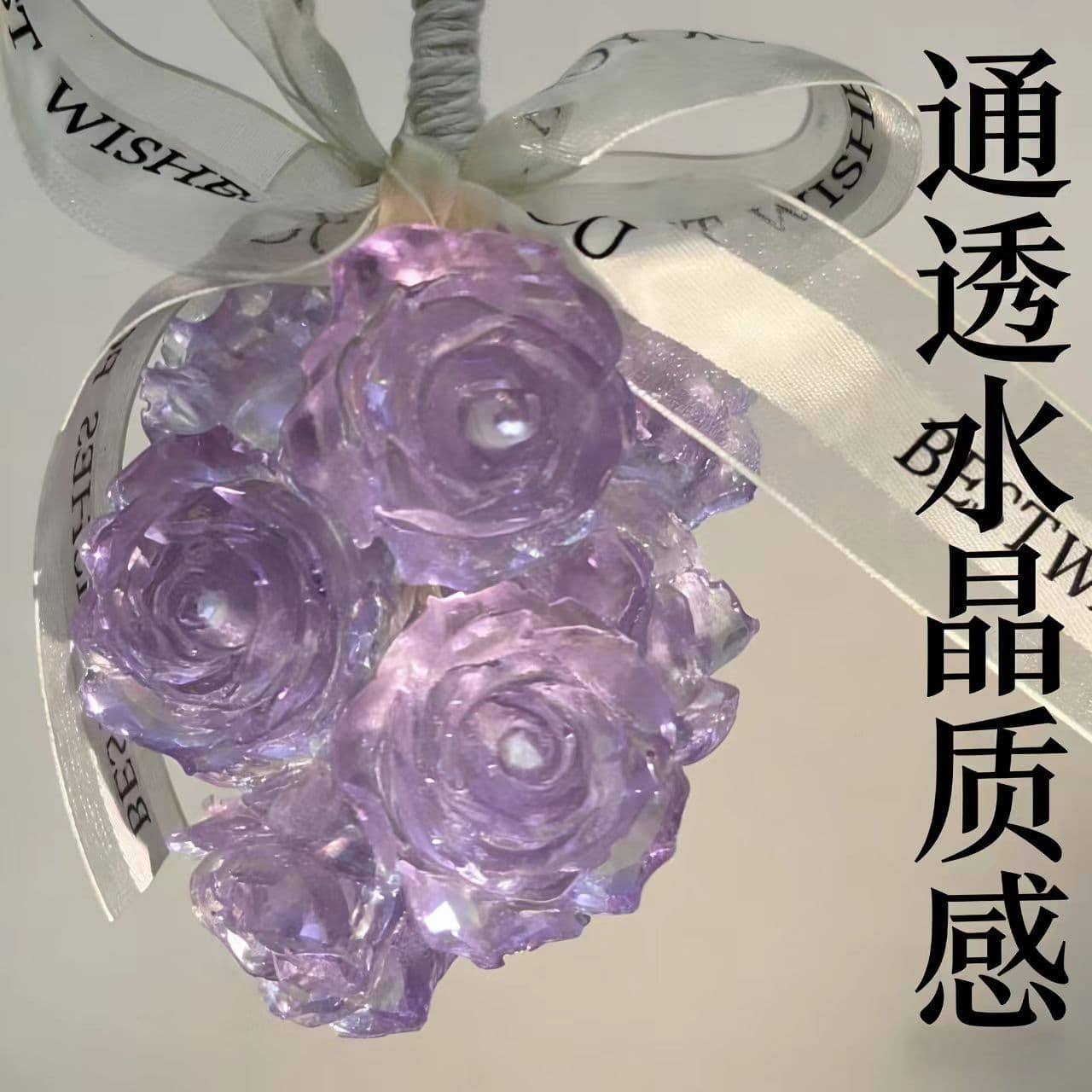 Handmade Rose Soap Car Fragrance Pendant, Travel-Friendly Gift Set for Closet and Car Scenting
