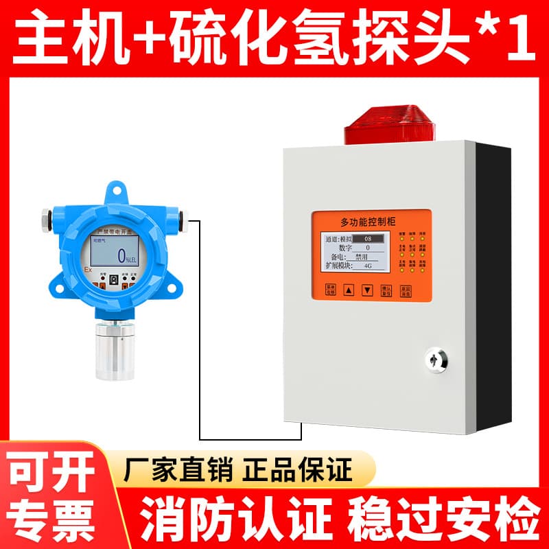 Industrial Hydrogen Sulfide Gas Detector Gas Detection Probe Industrial Explosion-proof Concentration Detector