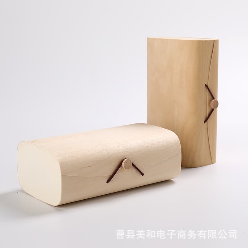 T-Shirt and Shirt Gift Packaging Box, Birch Cylindrical Box, Polo Shirt Cork Bark Box, Apparel Packaging