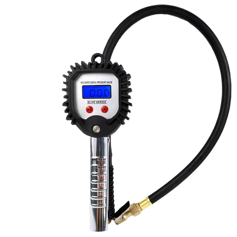 Factory Supply Car Tire Pressure Gauge High Precision Digital Display Inflator Gun Tire Pressure Monitor