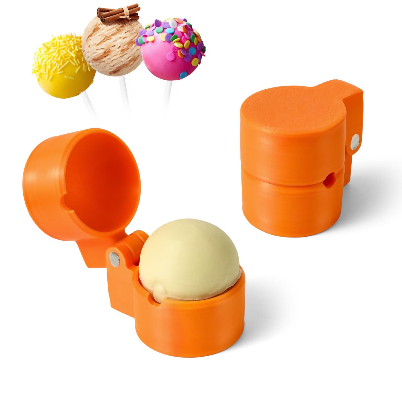 Amazon New Product Round Cake Pop Mold Shapes Press Set Circular Cake Mold
