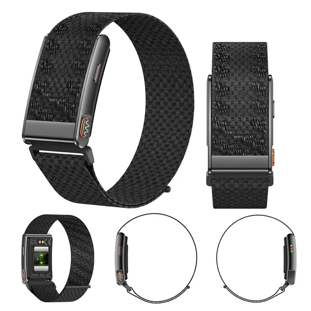 New Cross-border KR96 Screenless Bracelet ECG BMI Blood Oxygen HRV Heart Rate Temperature 24h Dynamic Sleep Sports