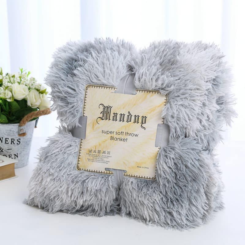Small blanket Amazon foreign trade double nap blanket autumn and winter children's gift blanket plush blanket wholesale