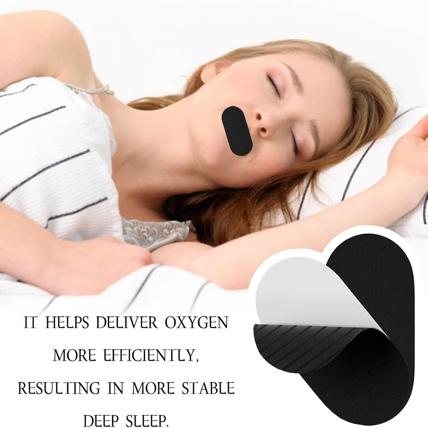 Cross-Border Source Factory Anti-Snoring Mouth Tape for Children and Adults, Lip Tape, Mouth Breathing Correction Tape