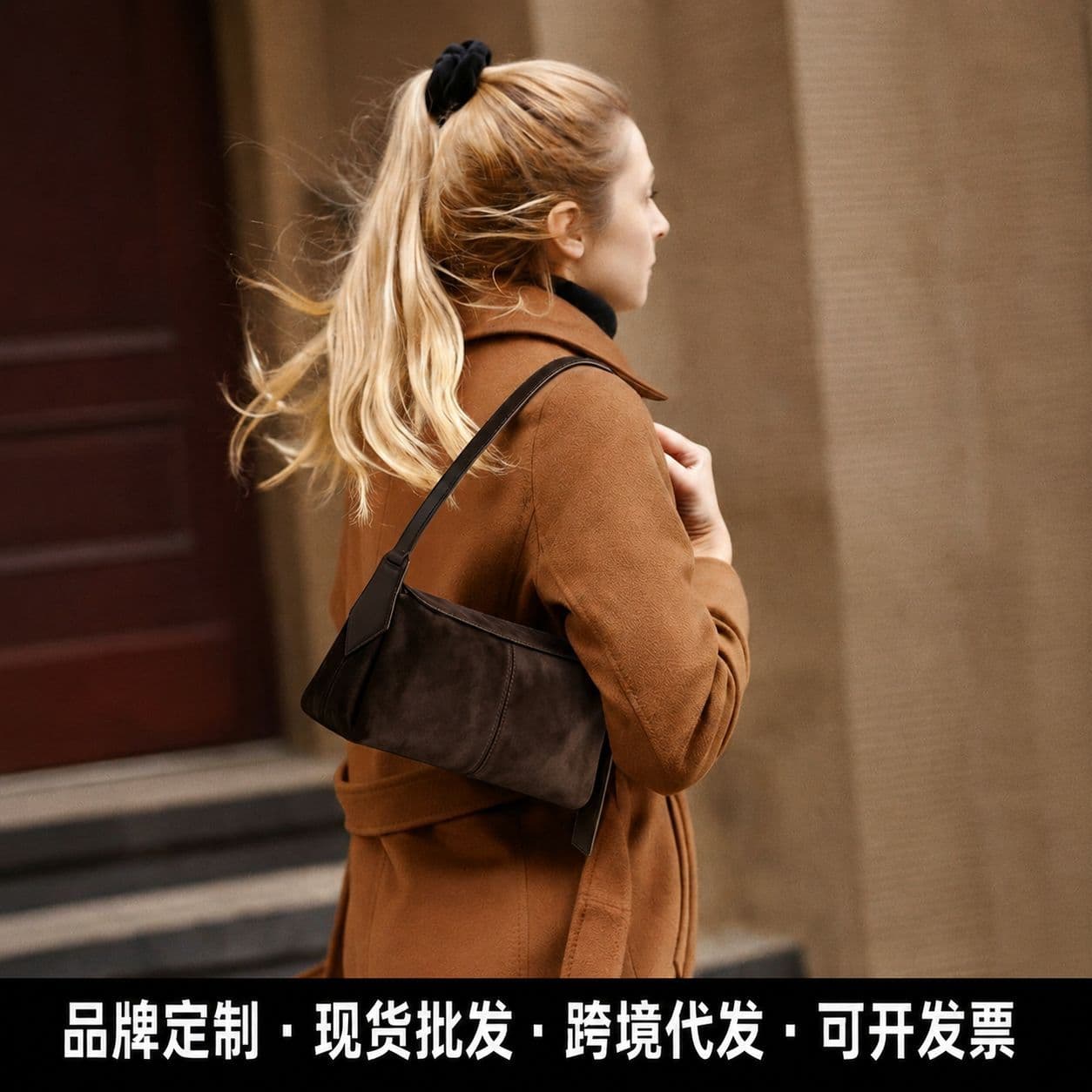 Jiuyue Genuine Leather Women's Bag | 2026 New Autumn Large Capacity Commuter Shoulder Crossbody Vintage Tote Bag