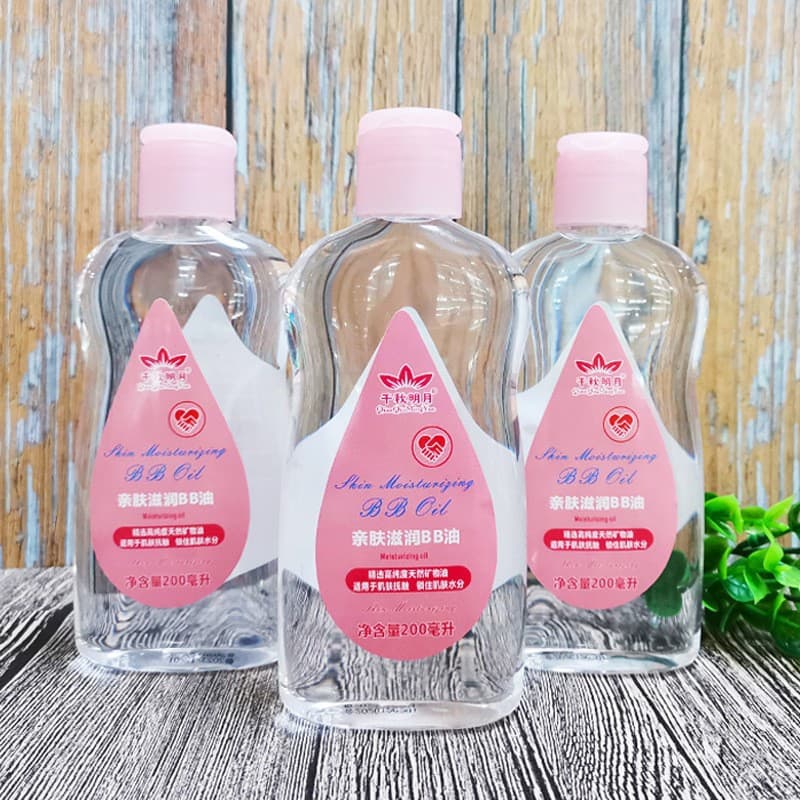 Qianqiu Mingyue Massage Oil Back BB Oil No-Rinse 200ml Baby Infant Child Skin Moisturizing Touch Oil Beauty Salon