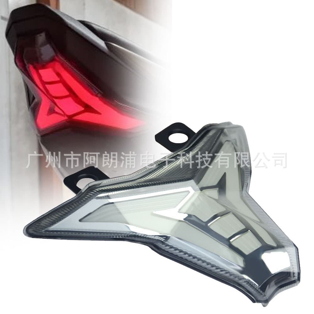 Compatible with Motorcycle Kawasaki Z1000 ZX4R LED Rear Tail Light Brake Light Motorcycle Tail Light