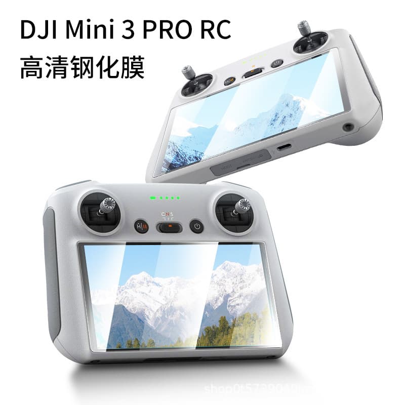 Tempered Glass Film for DJI RC/RC2 Remote Controller, Screen Protector Film for Mini 3 Pro Drone