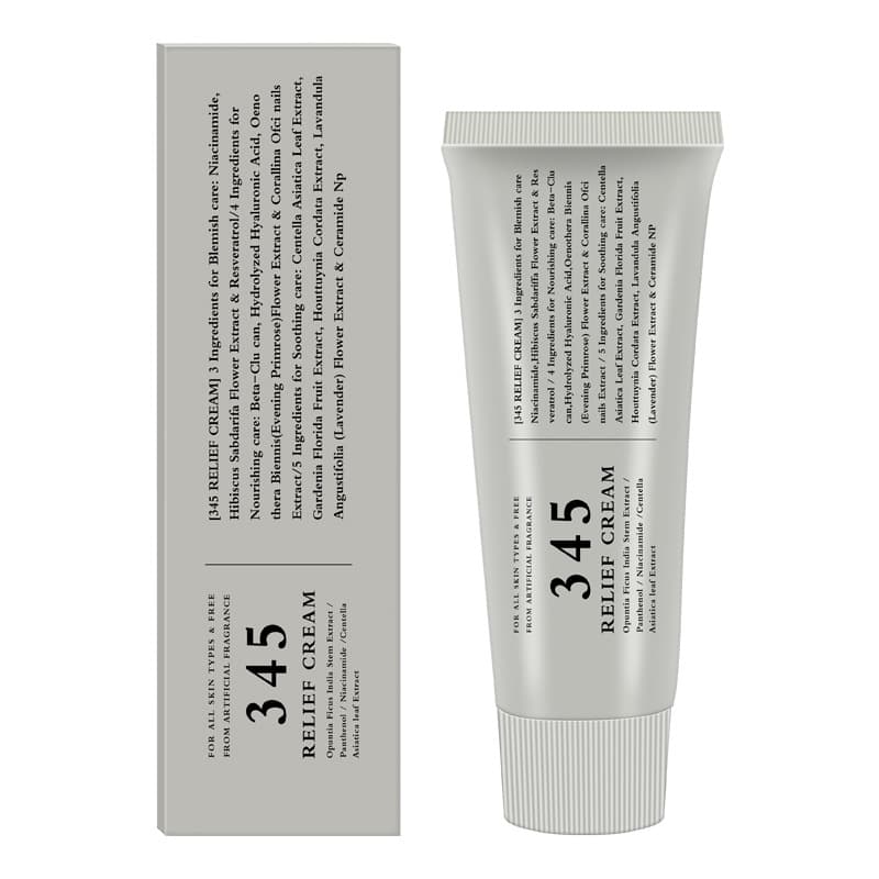 Cross-border best-selling 345 Relief Cream facial hydrating moisturizing cream 345 Relief Cream