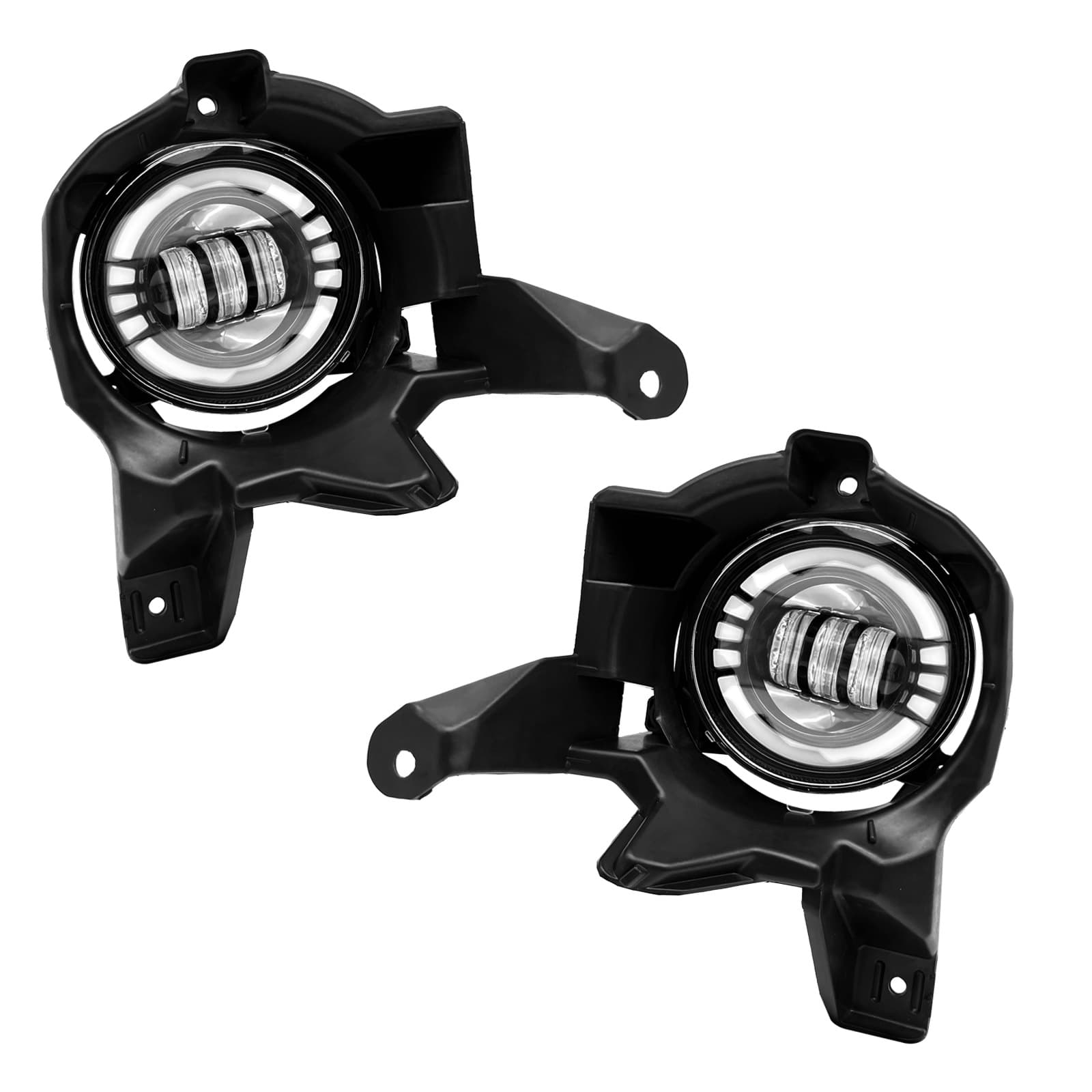 For Toyota RAV4 2013 2014 2015 Headlight Fog Light LED Fog Light Dual Color Fog Light With