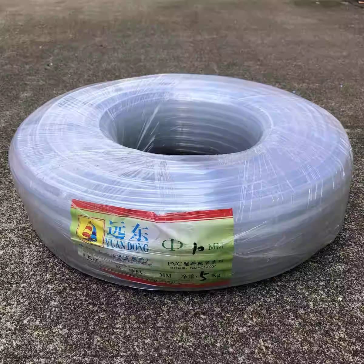 Horizontal Pipe Transparent PVC Pipe Garden Hose Wire Pipe PVC Plastic Household Pipe Odorless Protective Sleeve