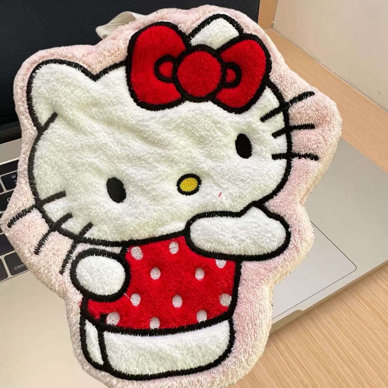 Hello Kitty Hand Towel Cute Hanging Towel for Bathroom Kitchen Super Absorbent Thick High Appearance