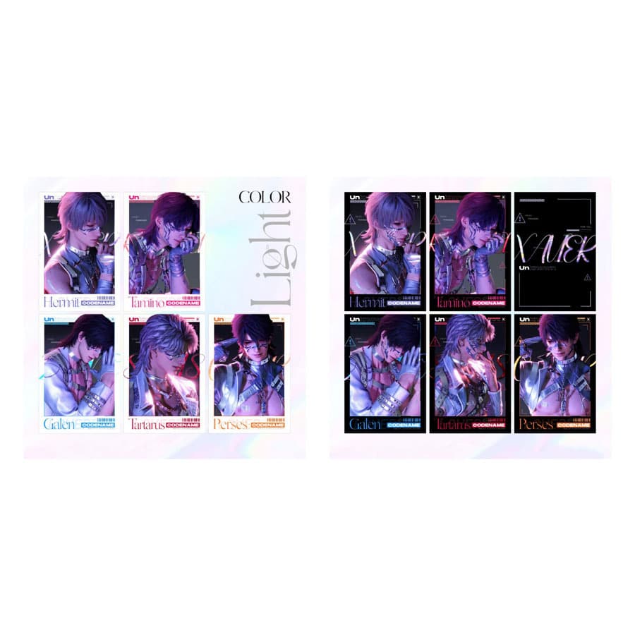 Self-made Love and Deepspace Peripheral Shen Xinghui Qi Yu Qin Che Li Shen Xia Yizhou High-value Polaroid Collection Cards