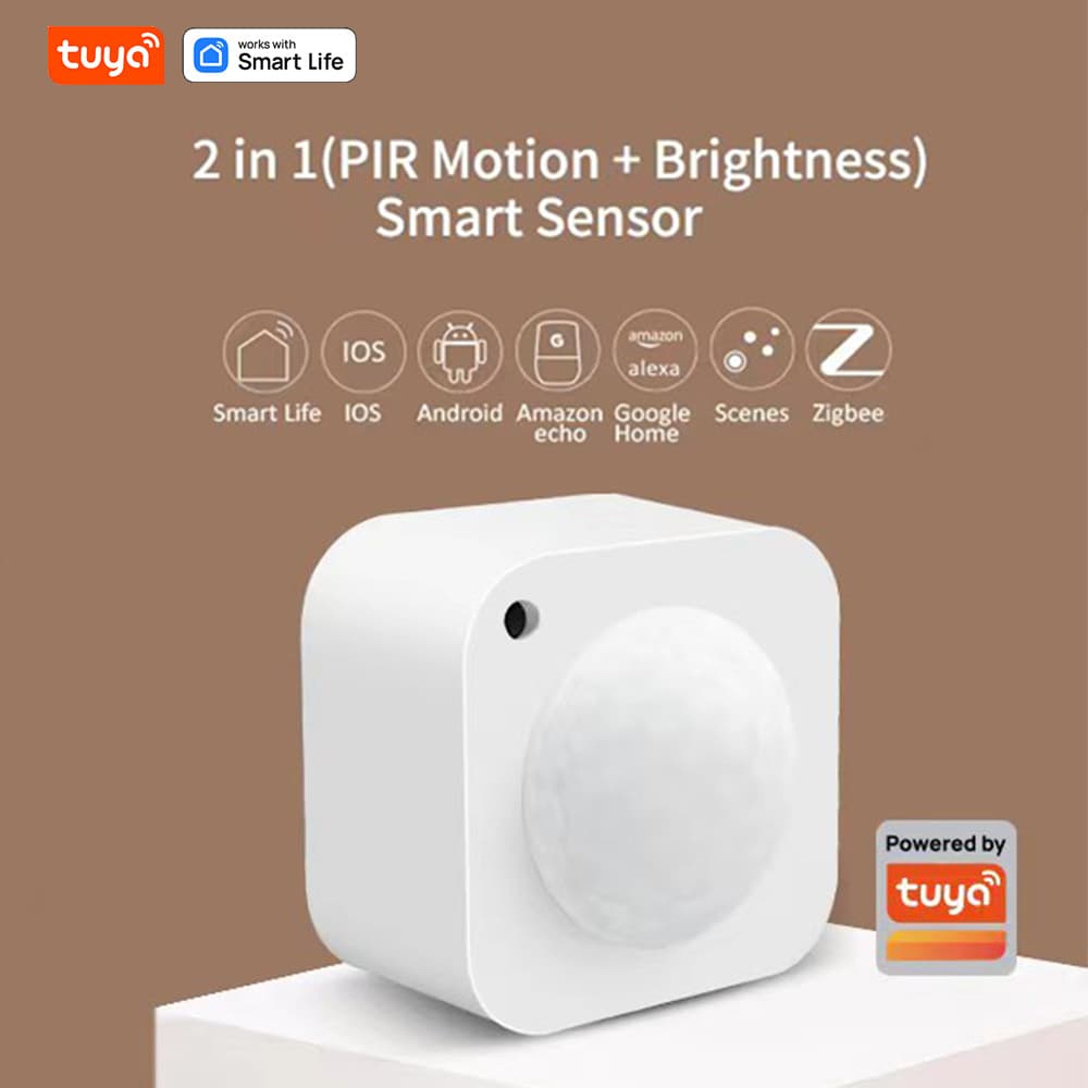Tuya Smart Light Sensor Smart Home Human Motion Detection Infrared Light Sensor