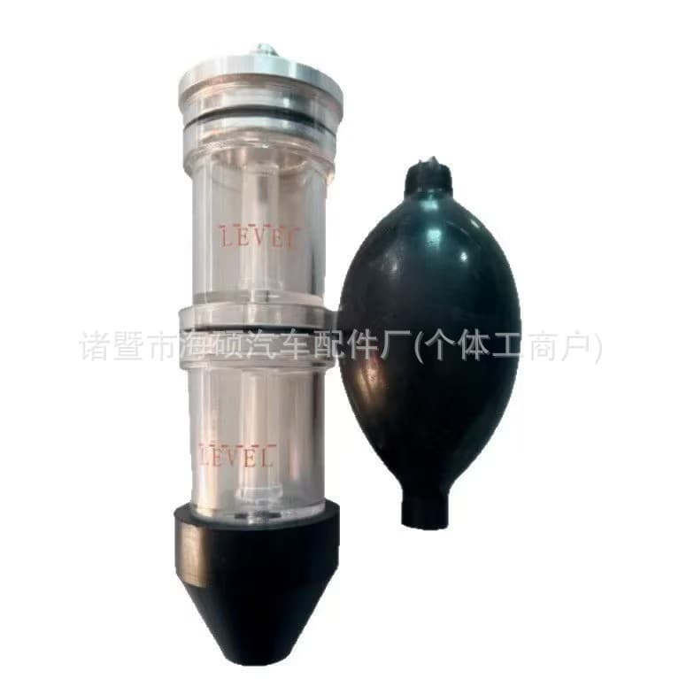 Combustion chamber side leak meter, combustion chamber side leak kit for leak detection