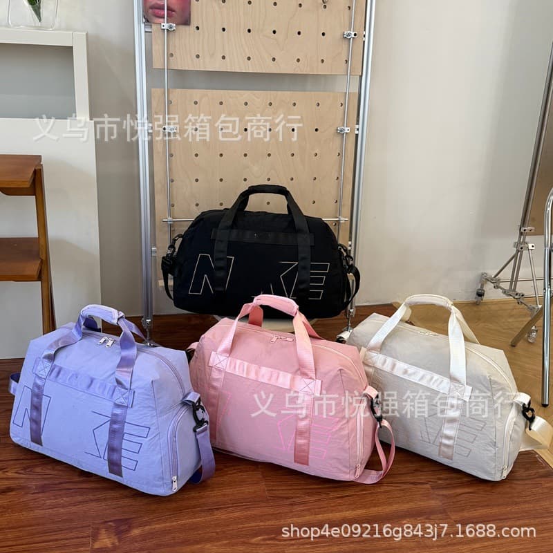 Large-capacity travel bag, short-distance travel bag, sports yoga bag, fitness bag, men's and women's shoulder crossbody bag, cross-border trendy brand