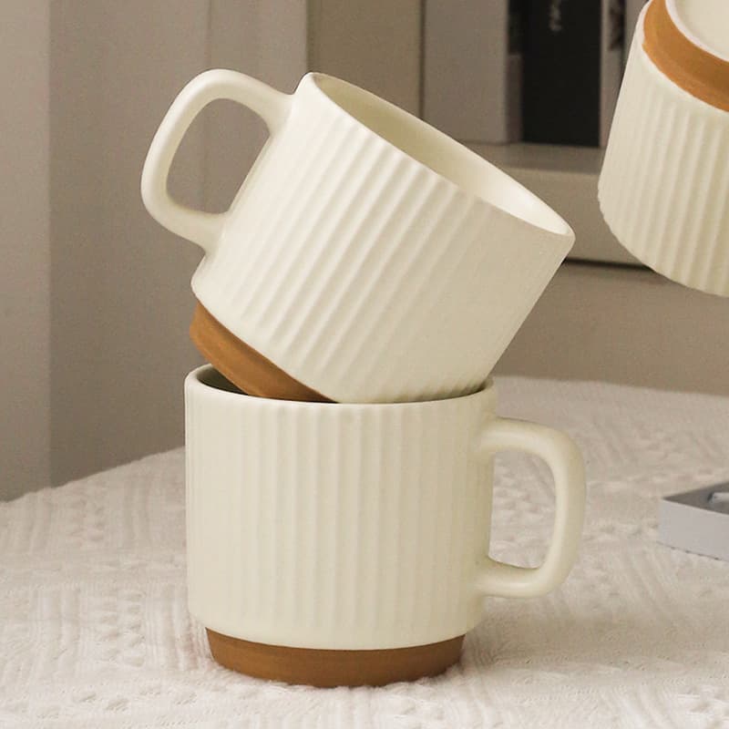 Wholesale Macaron Candy Color Ins Style Ceramic Mug Gift Custom Creative Internet Celebrity Home Office Water Cup