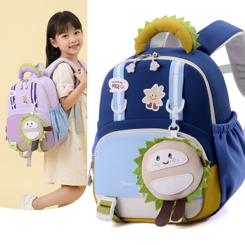 Kindergarten Backpack for Kids, Boys and Girls, Preschool Children, Trendy and Stylish Double-Shoulder Bag