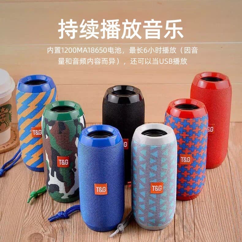 Hot-selling TG117 Computer Speaker Wireless Bluetooth Speaker Portable Card-insert Outdoor Mini Speaker USB