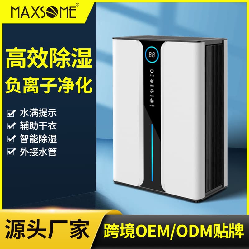 1000ML/D Dehumidifier for Home, Silent Moisture Extractor for Small Bedrooms, Drying, Mold and Damp Prevention, Air Purification