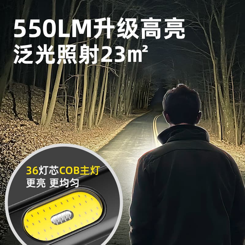 Warsun T7pro Flashlight Rechargeable Super Bright Outdoor Mini Portable Light for Repair Work