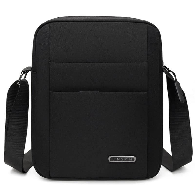 New men's shoulder bag, large capacity, stylish Oxford cloth crossbody backpack, durable, trendy new backpack for business trips and travel.