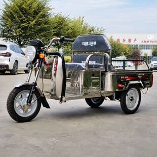 Cross-border Trade Electric Bicycle Adult Battery Scooter Factory Wholesale Support Customization OEM Three-Wheel Electric Scooter