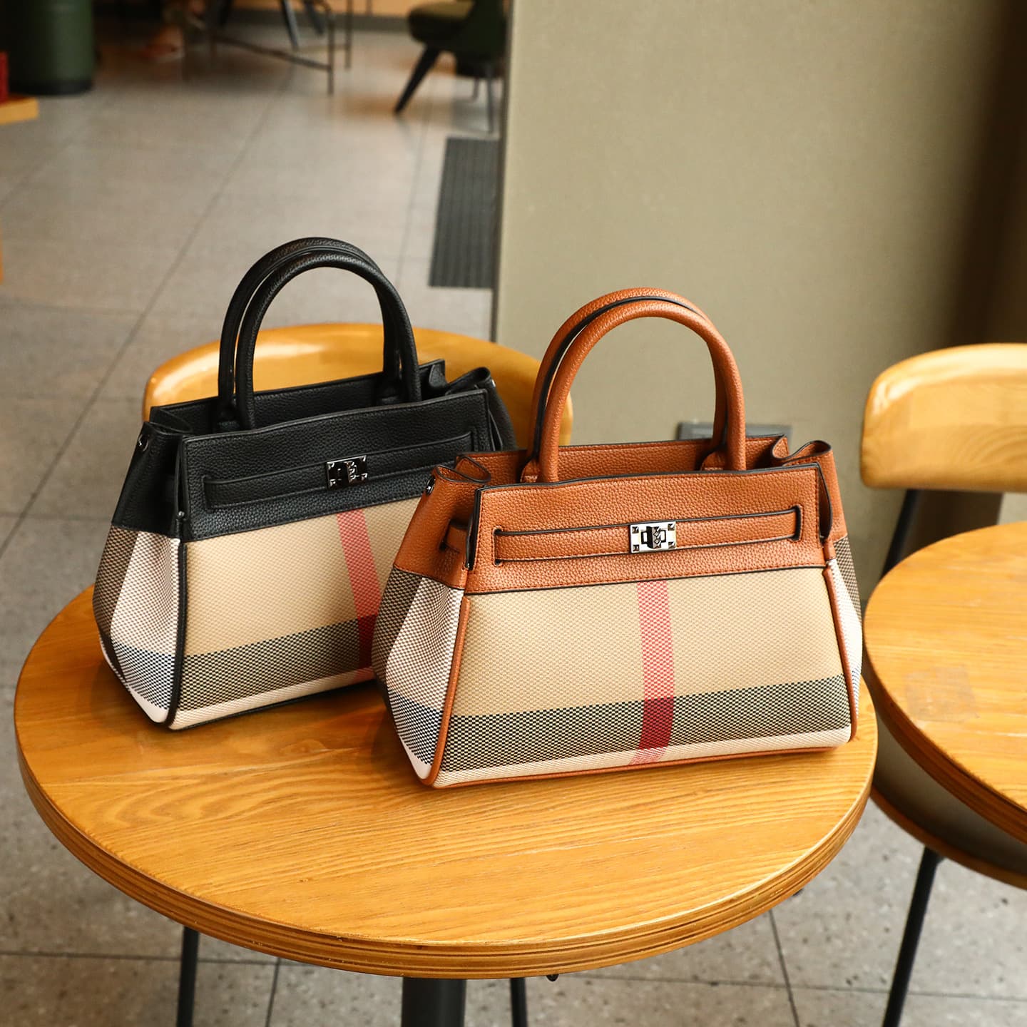 New Cross-border Tote Bag Amazon Fashion Shoulder Trendy Women's Bag Casual Bag Large Capacity Women's Spliced Handbag