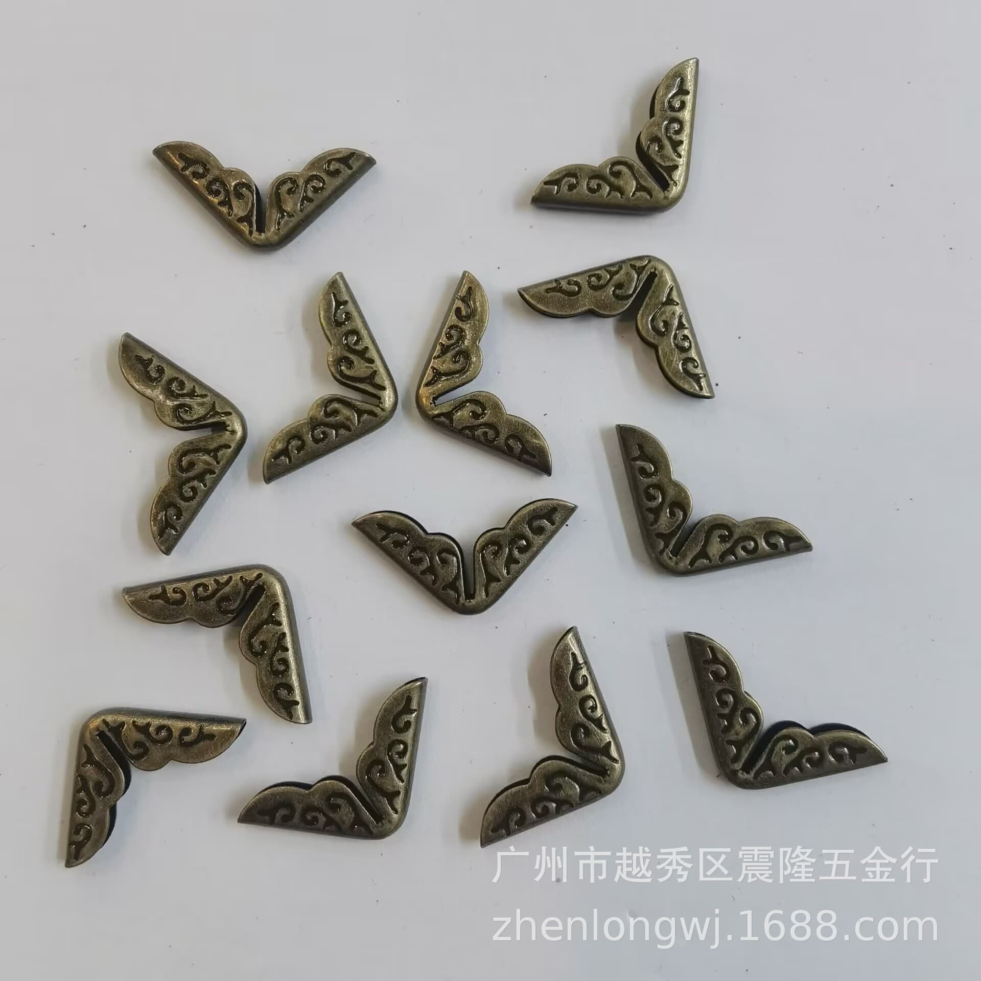 Spot supply of stationery corner protectors, sample book corner guards, collar corners, packaging corners, book cover corners, inner page corners