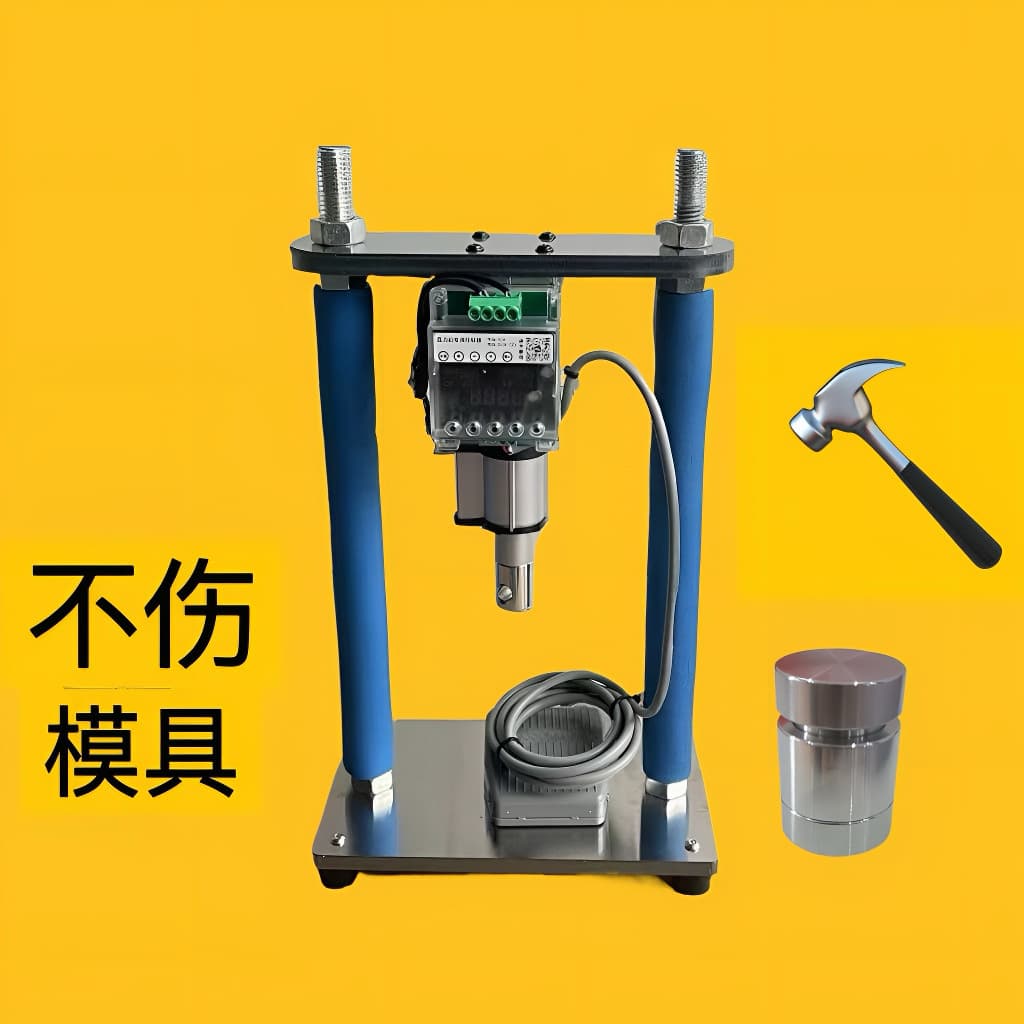 Electric silent press, mold lead press, small height-adjustable high-speed punch press.