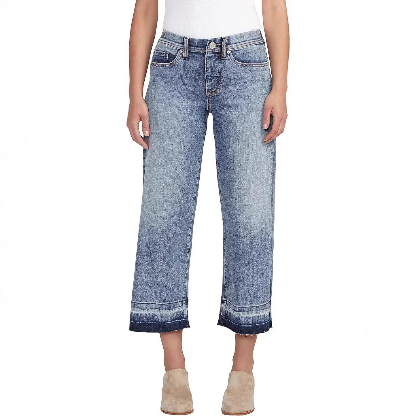 European and American 2025 new products Amazon cross-border foreign trade summer casual slimming jeans for women slim-fitting butt-lifting trousers for women