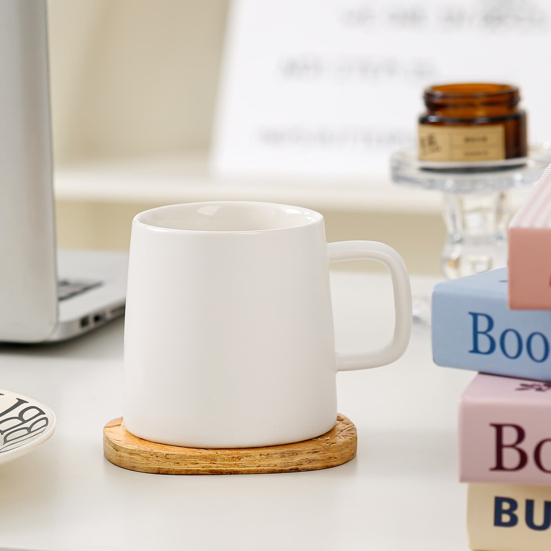 Matte water cup hotel B&B mouthwash cup bright ceramic cup home ins style couple cup creative tea cup